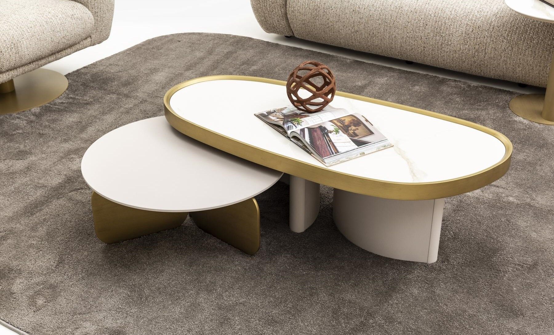 Palermo Orta Sehpa Seti