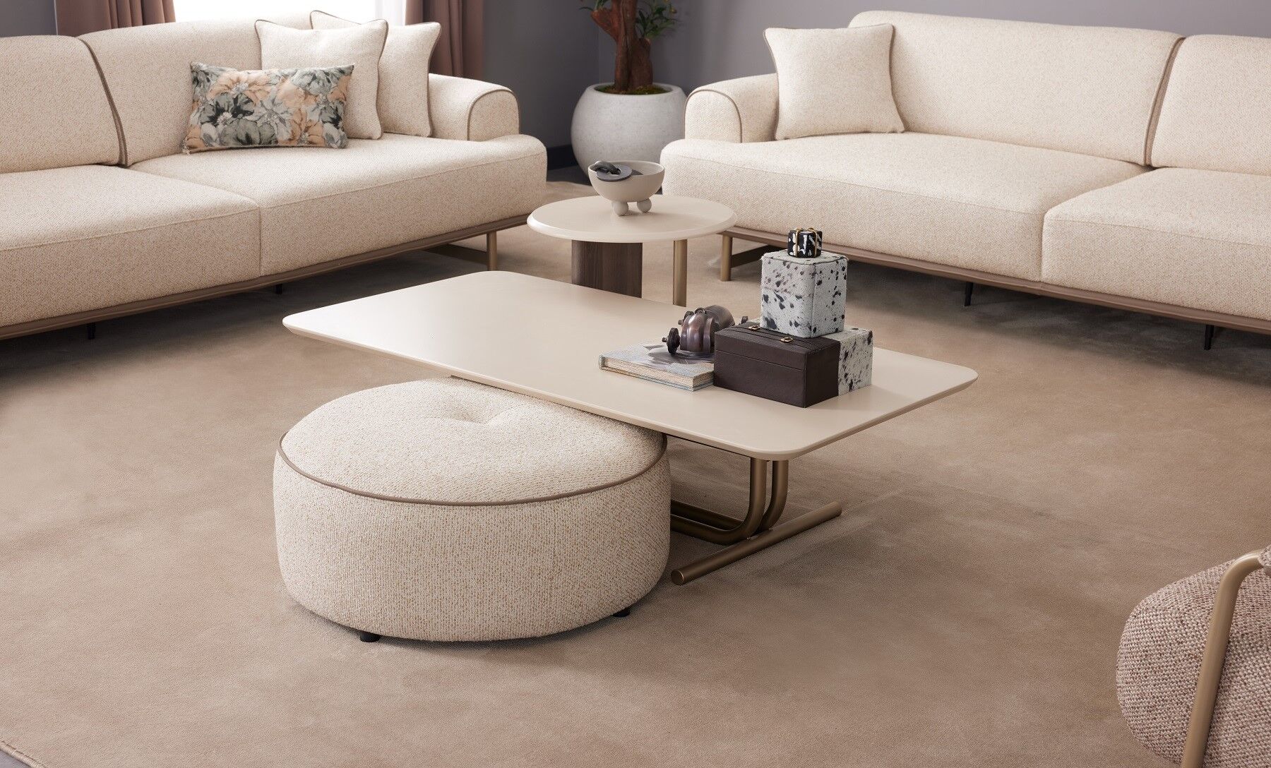 Rosita Orta Sehpa ve Yan Sehpa