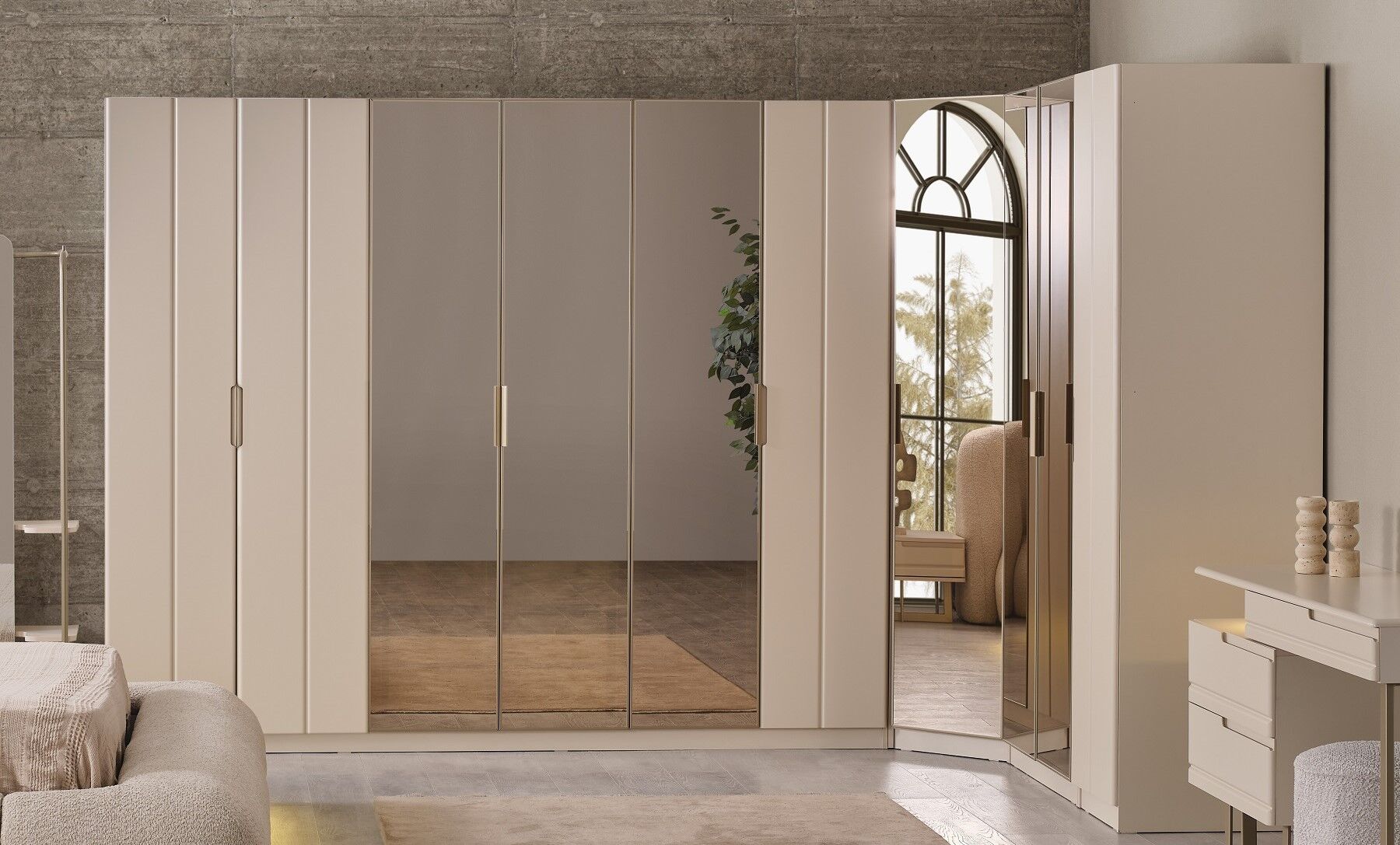 Oslo Giyinme Dolabı