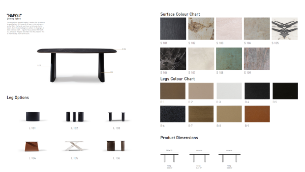 Napoli Masa - Seramik