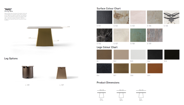 Paris Masa - Seramik