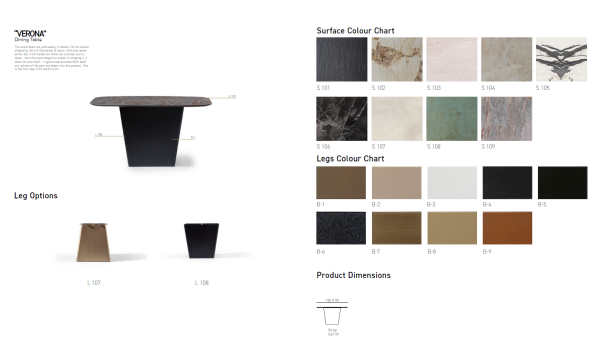 Verona Masa - Seramik