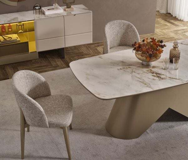 Oslo Luxury Masa - Porselen Seramik