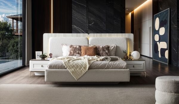 Chloe Bazalı Yatak Odası