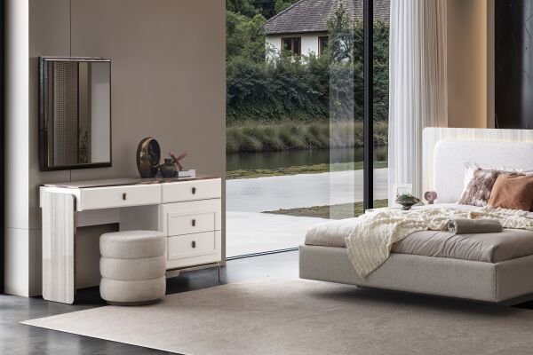 Chloe Bazalı Yatak Odası