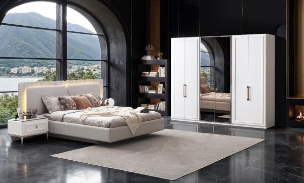 Chloe Bazalı Yatak Odası