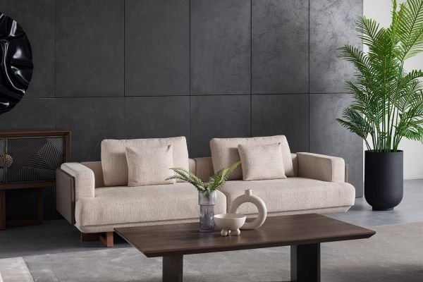 Cross Wallnut Koltuk Takımı