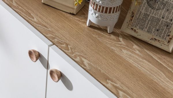 Bohem Yemek Odası Konsol ve Ayna + Masa + 6 Sandalye