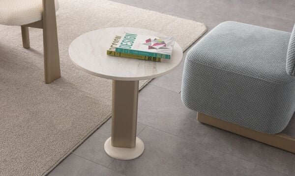 Lusso Orta Sehpa - Seramik