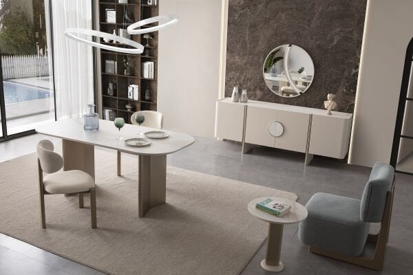 Lusso Yemek Odası - Seramik