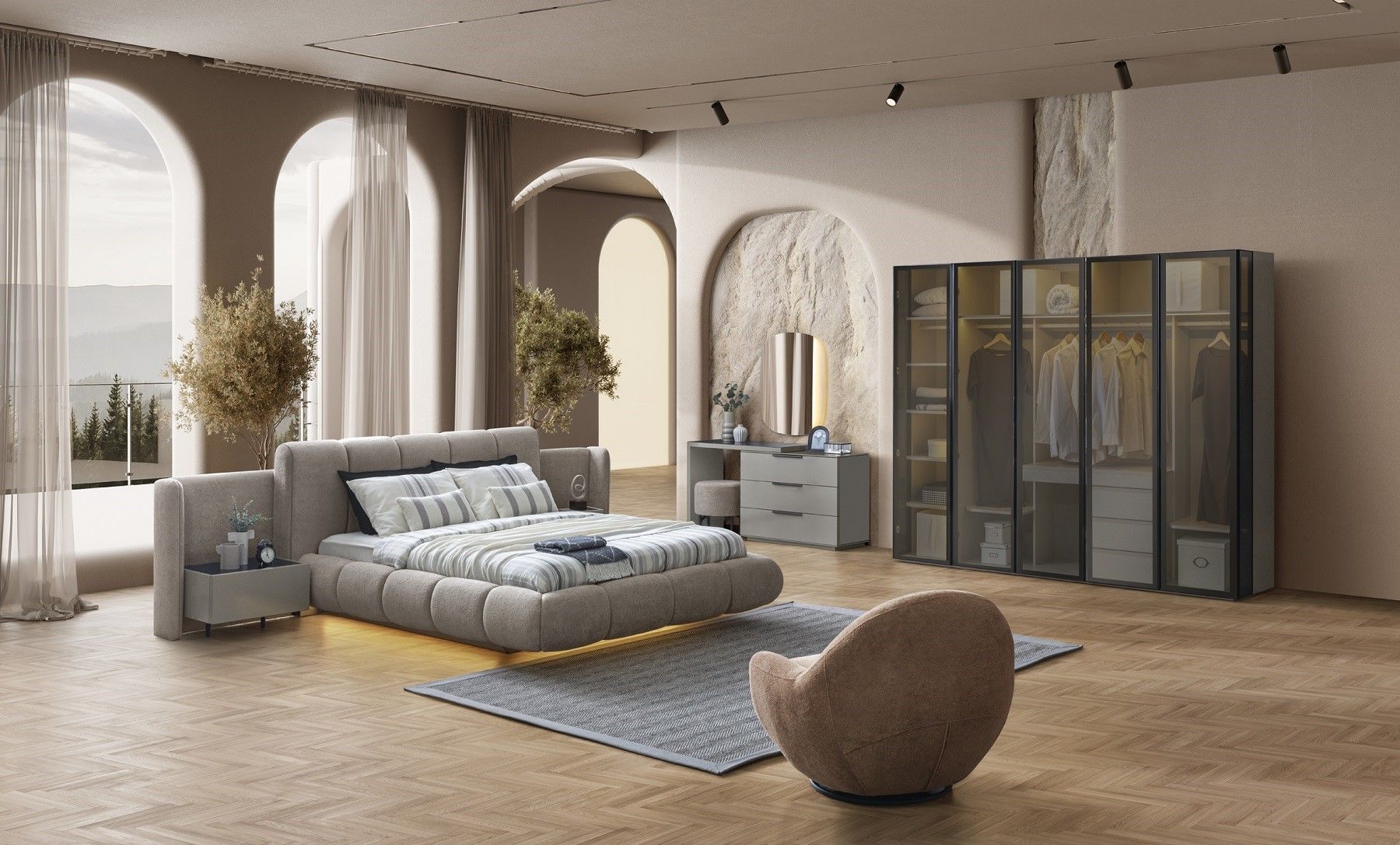 Zenith Bazalı Yatak Odası