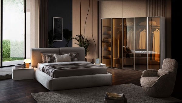 Noble Bazalı Yatak Odası