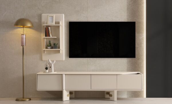 Glamour Tv Ünitesi - Krem