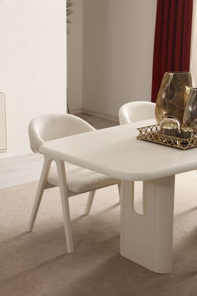 Glamour Yemek Odası - Krem