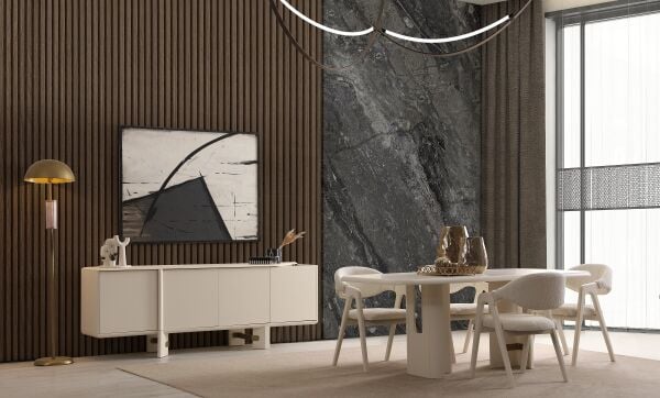 Glamour Yemek Odası - Krem