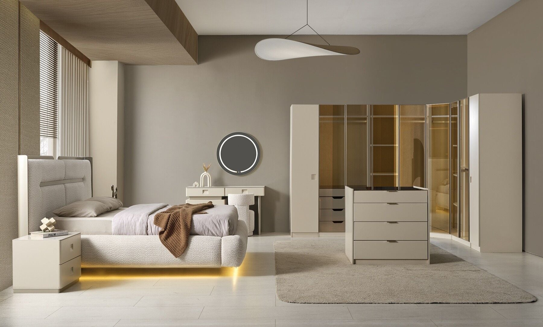 Madrid Yatak Odası & Giyinme Dolabı