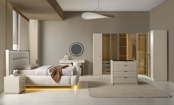 Madrid Yatak Odası & Giyinme Dolabı