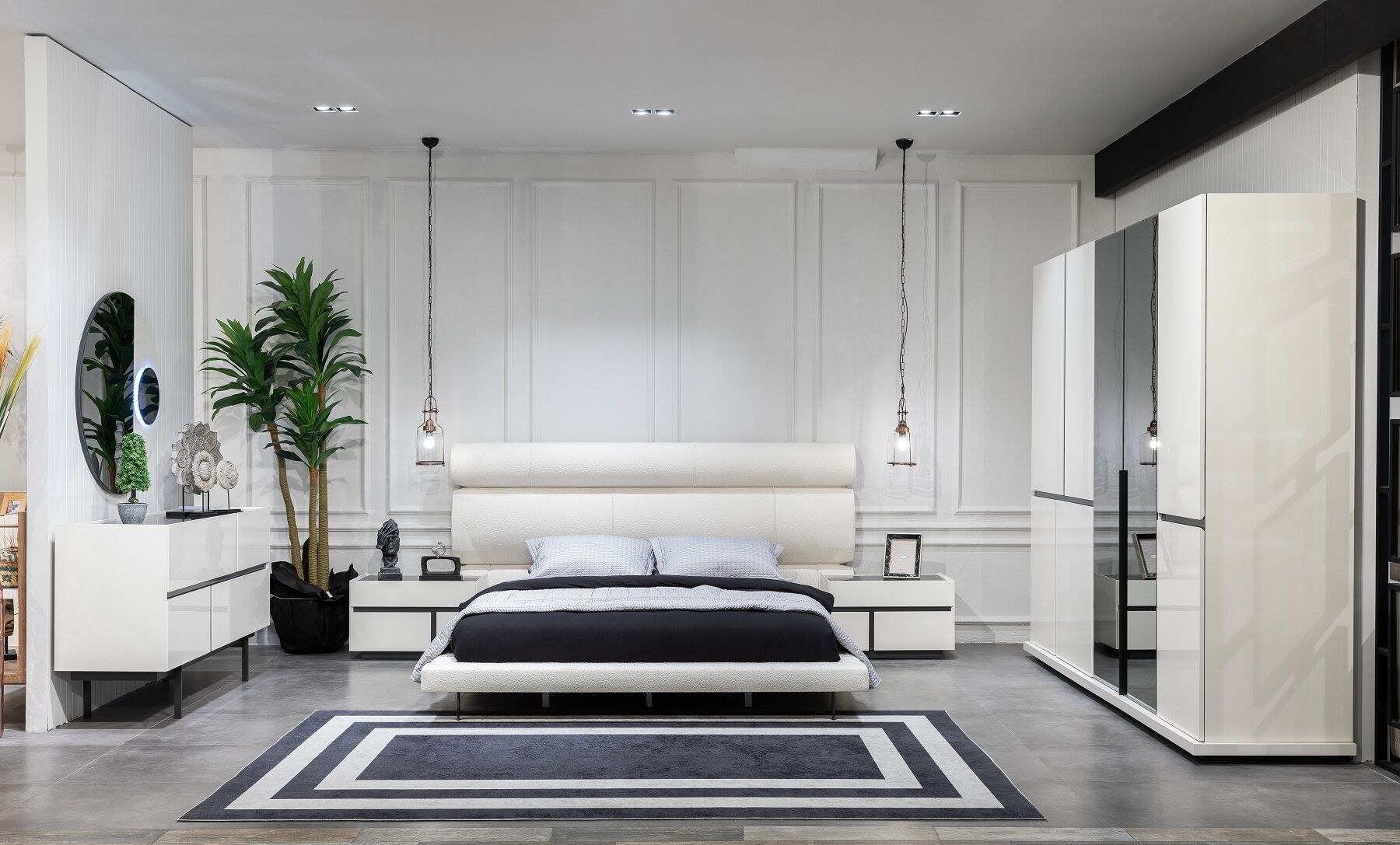 Pablo Yatak Odası Karyola ve Başucu