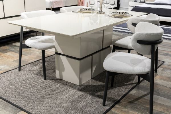 Pablo Yemek Odası Konsol ve Ayna + Masa + 6 Sandalye