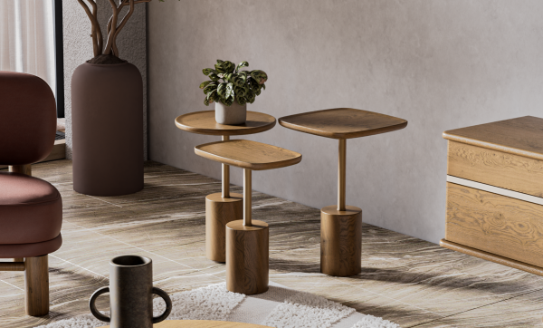 Marcus 3'lü Zigon Sehpa