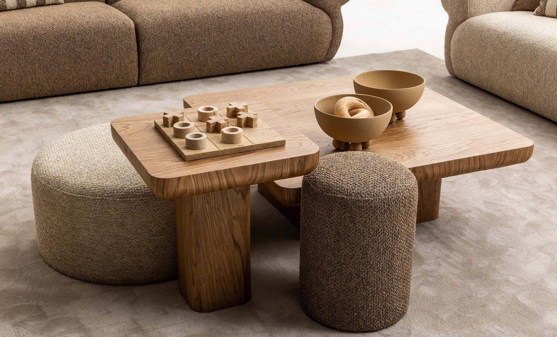 Puffy Sehpa ve Yan Sehpa