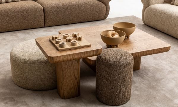 Puffy Sehpa ve Yan Sehpa