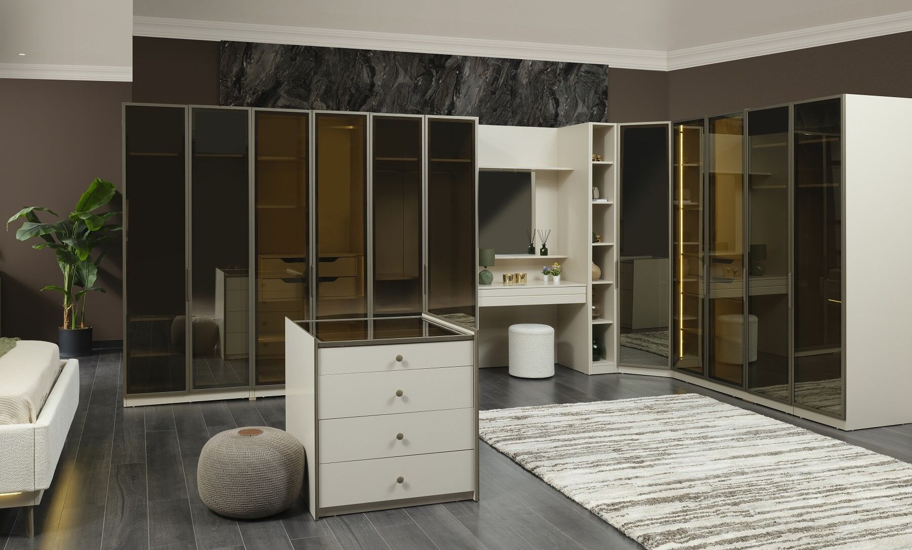 Luna Giyinme Dolabı