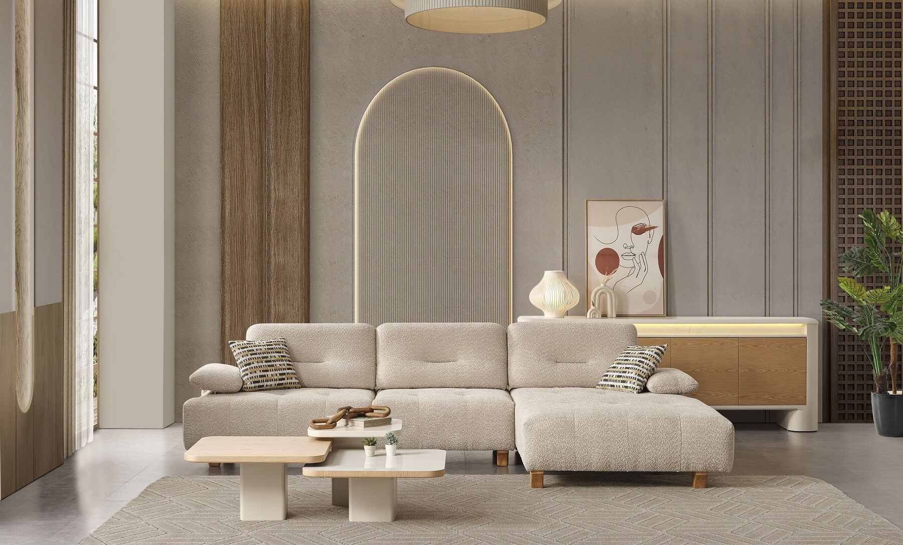 Lilyum Relax Köşe Takımı