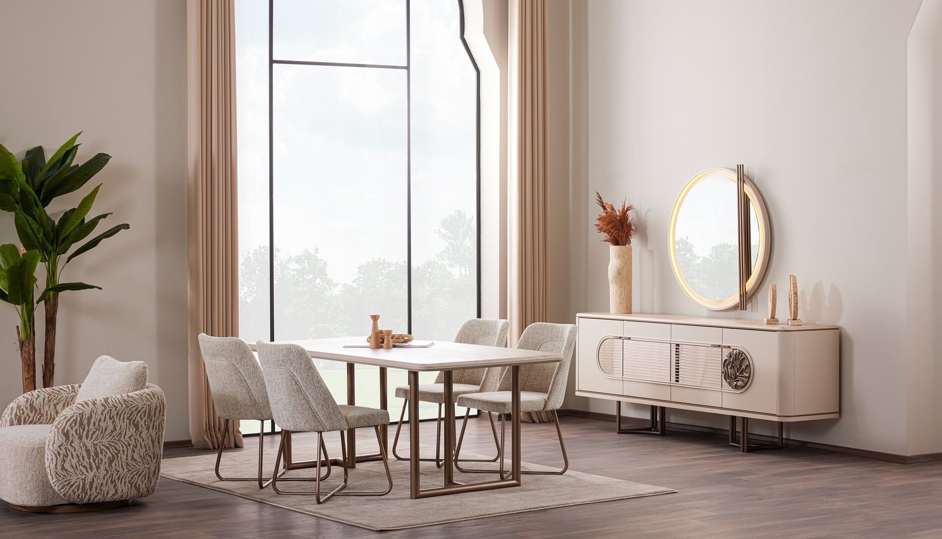 Loft Yemek Odası
