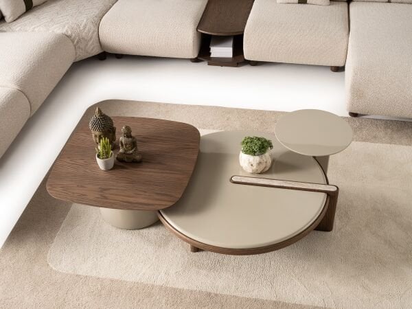 Nova 3'lü Orta Sehpa Seti