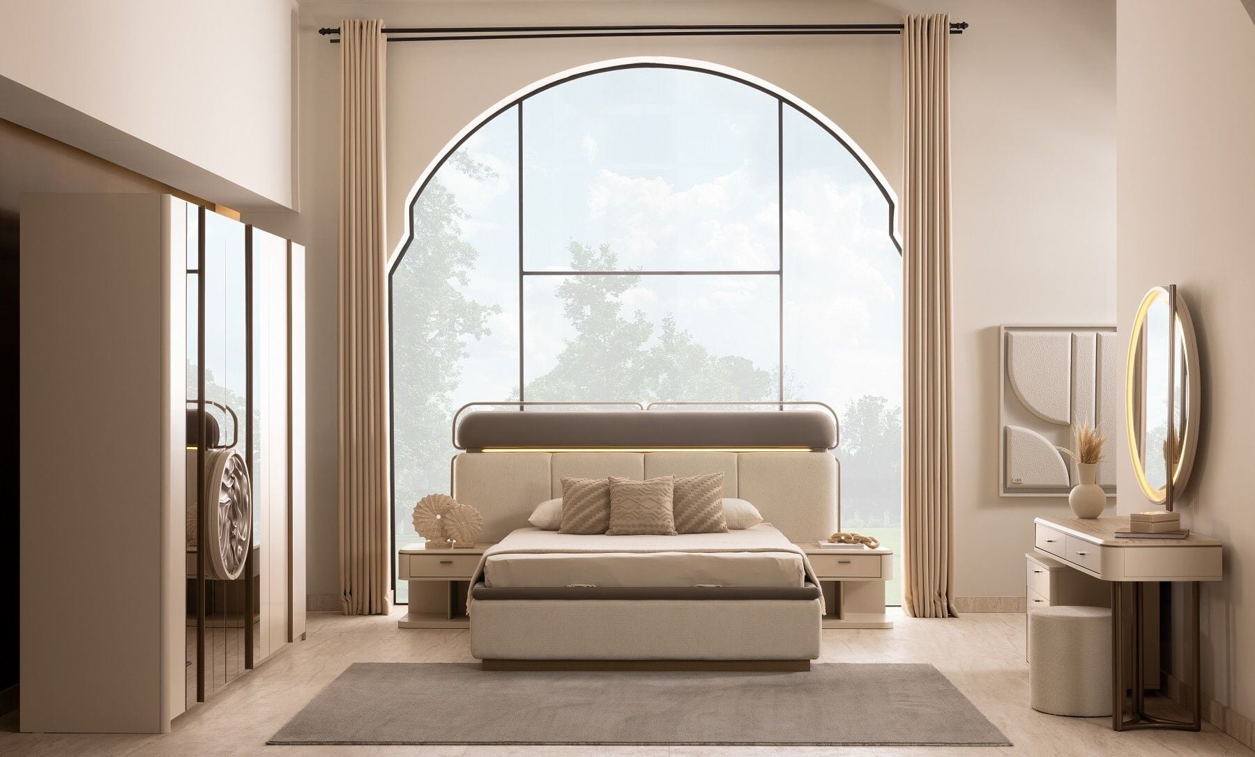 Loft Yatak Odası