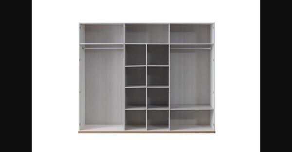 Bohem 6 Kapılı Yatak Odası Gardolap + Karyola + Şifonyer ve Ayna + 2 Komodin