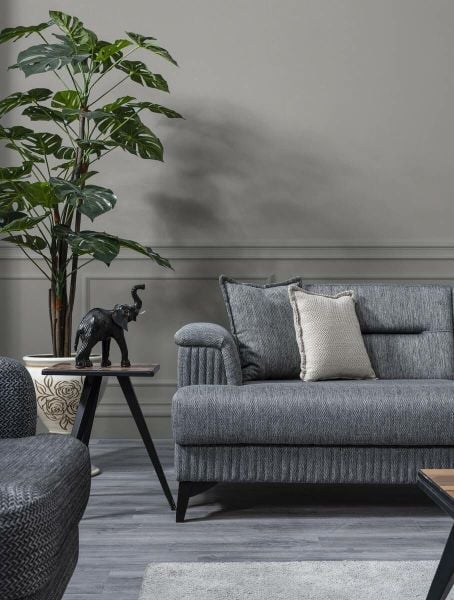 Milan Koltuk Takımı Üçlü Koltuk - Yataklı