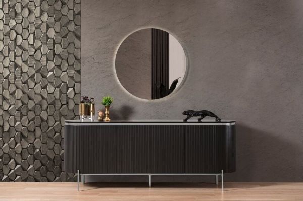 Tesla Yemek Odası Konsol ve Ayna