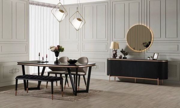 Tesla Yemek Odası Açılır Masa