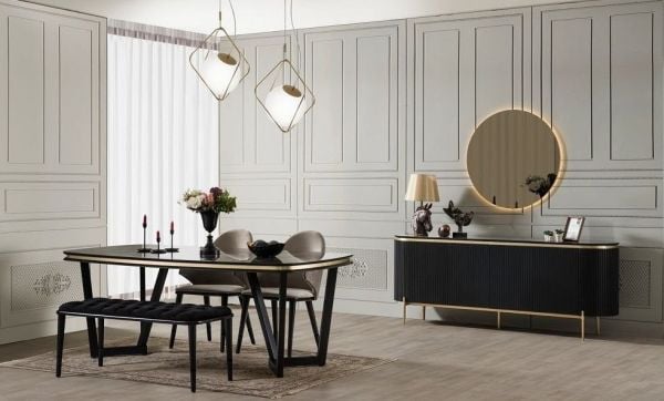 Tesla Yemek Odası Açılır Masa