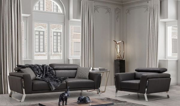 Piano Koltuk Takımı Üçlü Koltuk - Mekanizmalı