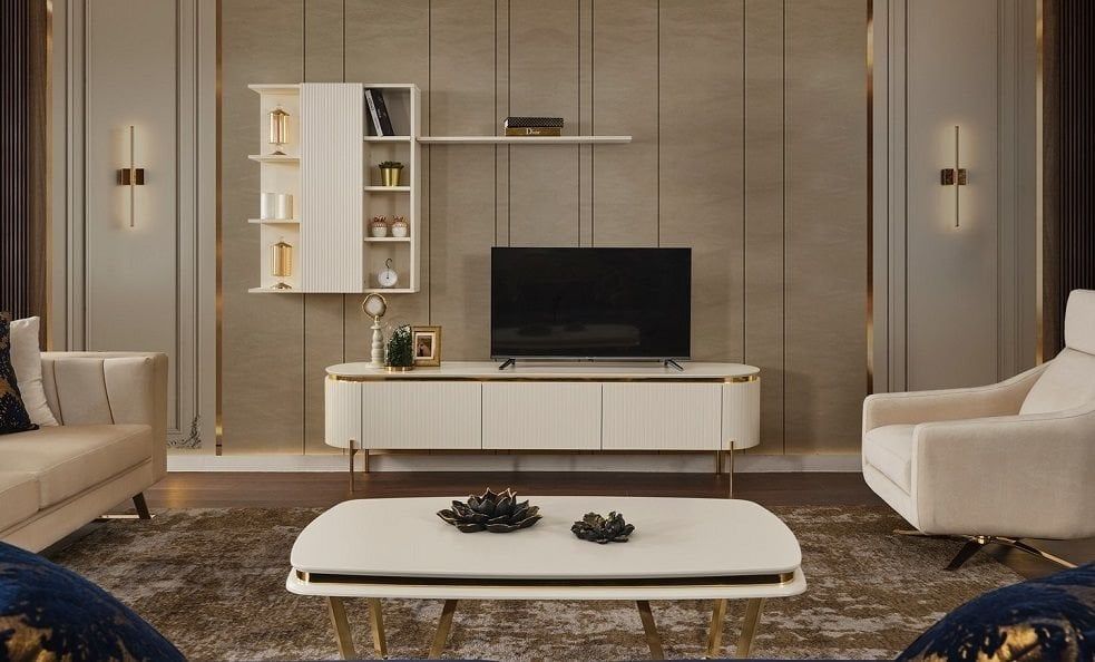 Tesla Luxury Tv Ünitesi Tv Ünitesi