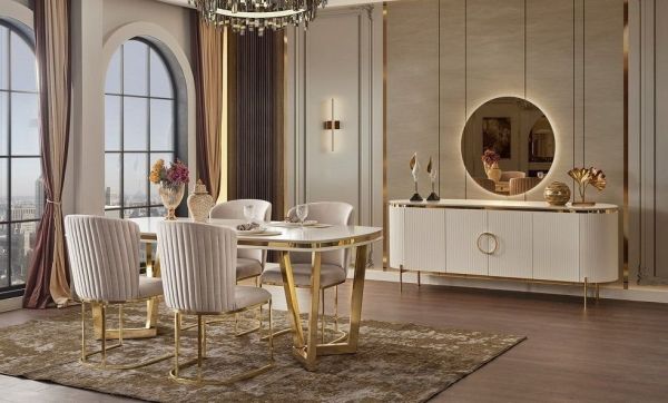 Tesla Luxury Yemek Odası Masa