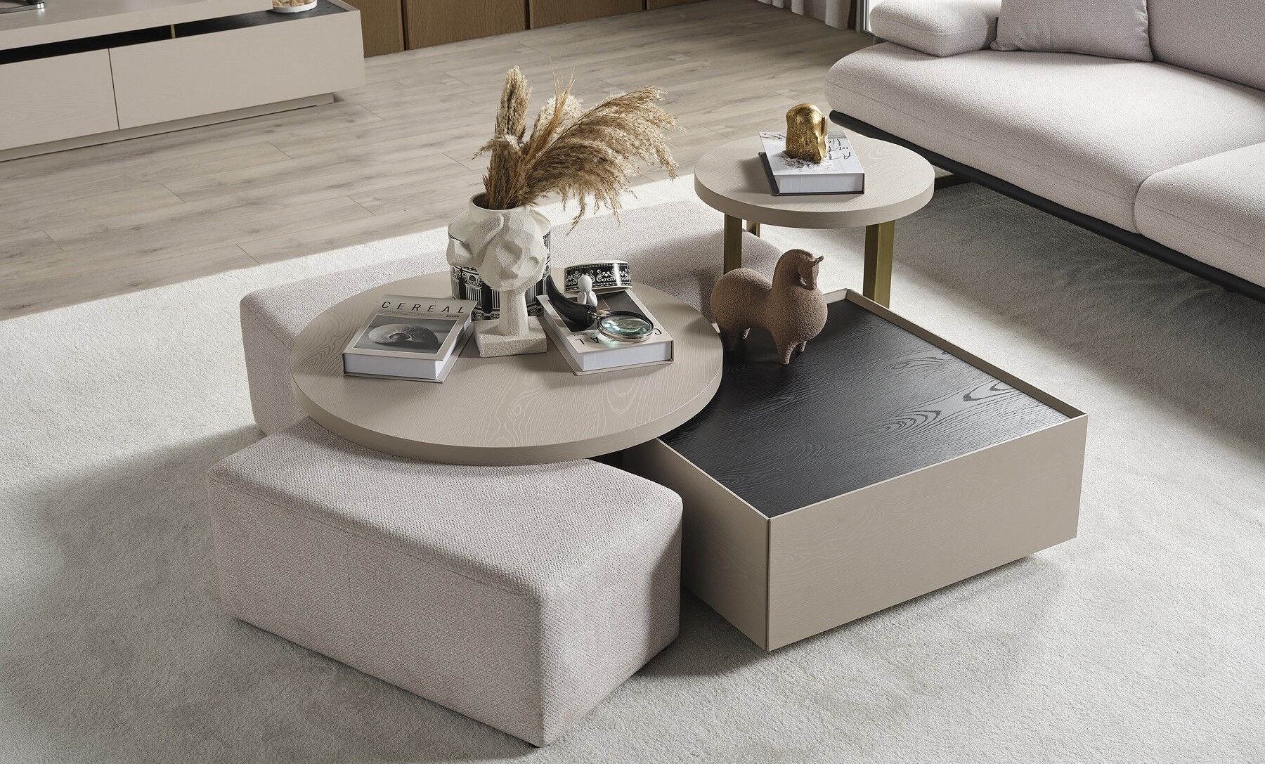 Frida 3'lü Sehpa Seti