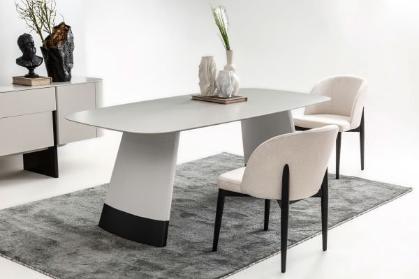 Delta Yemek Odası - Gri - Siyah