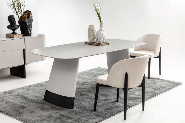 Delta Yemek Odası - Gri - Siyah