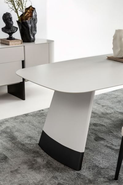 Delta Yemek Odası - Gri - Siyah