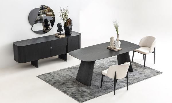 Delta Yemek Odası - Antrasit