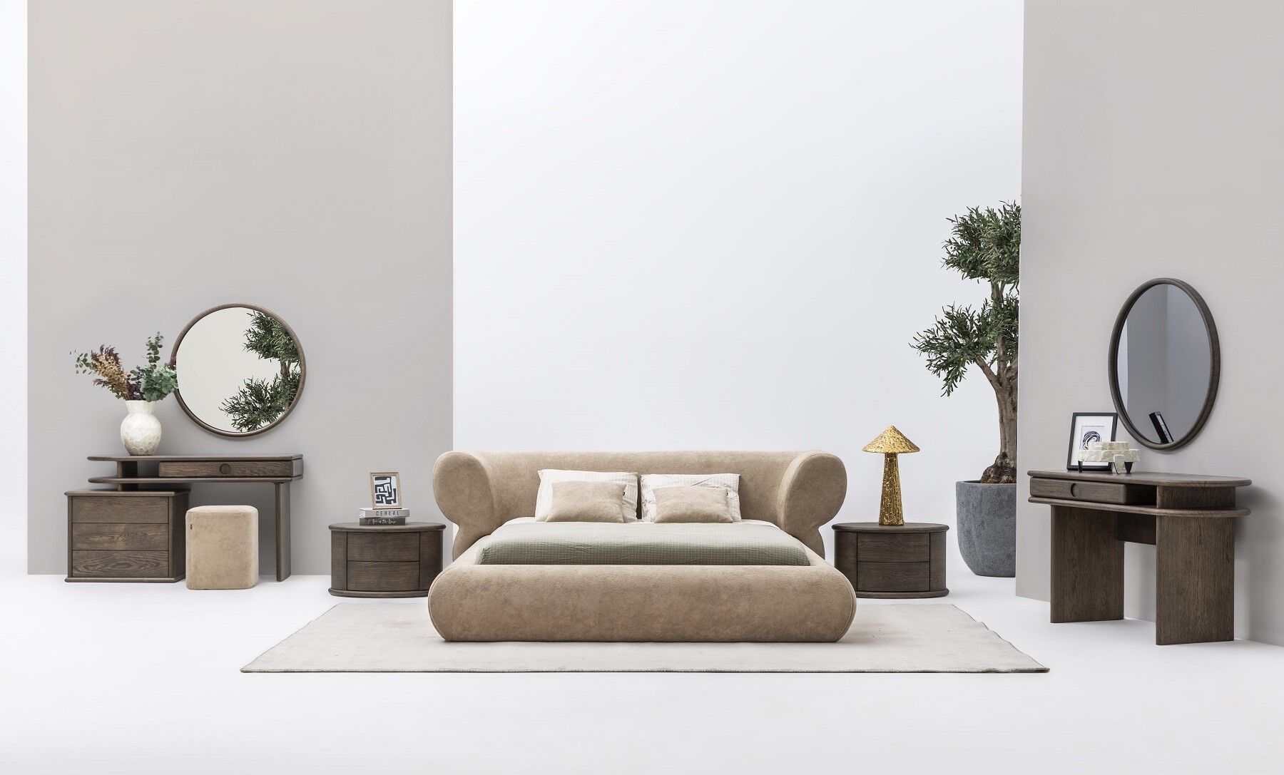 Puffy Plus Yatak Odası - Dolapsız