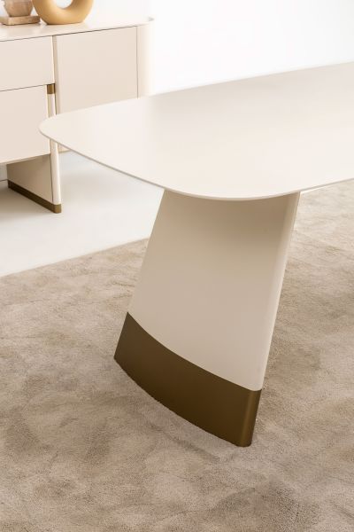 Delta Yemek Odası - Ekru - Gold