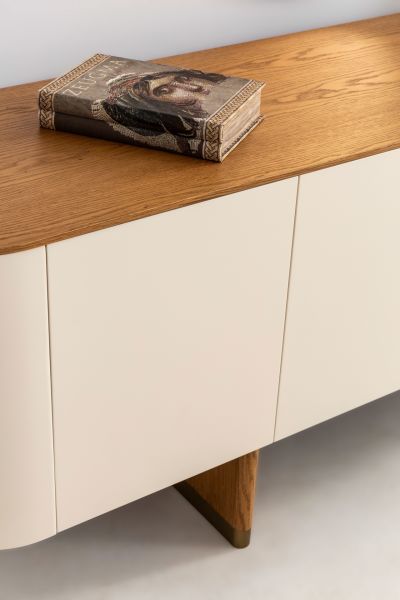 Delta Yemek Odası - Ekru - Ceviz