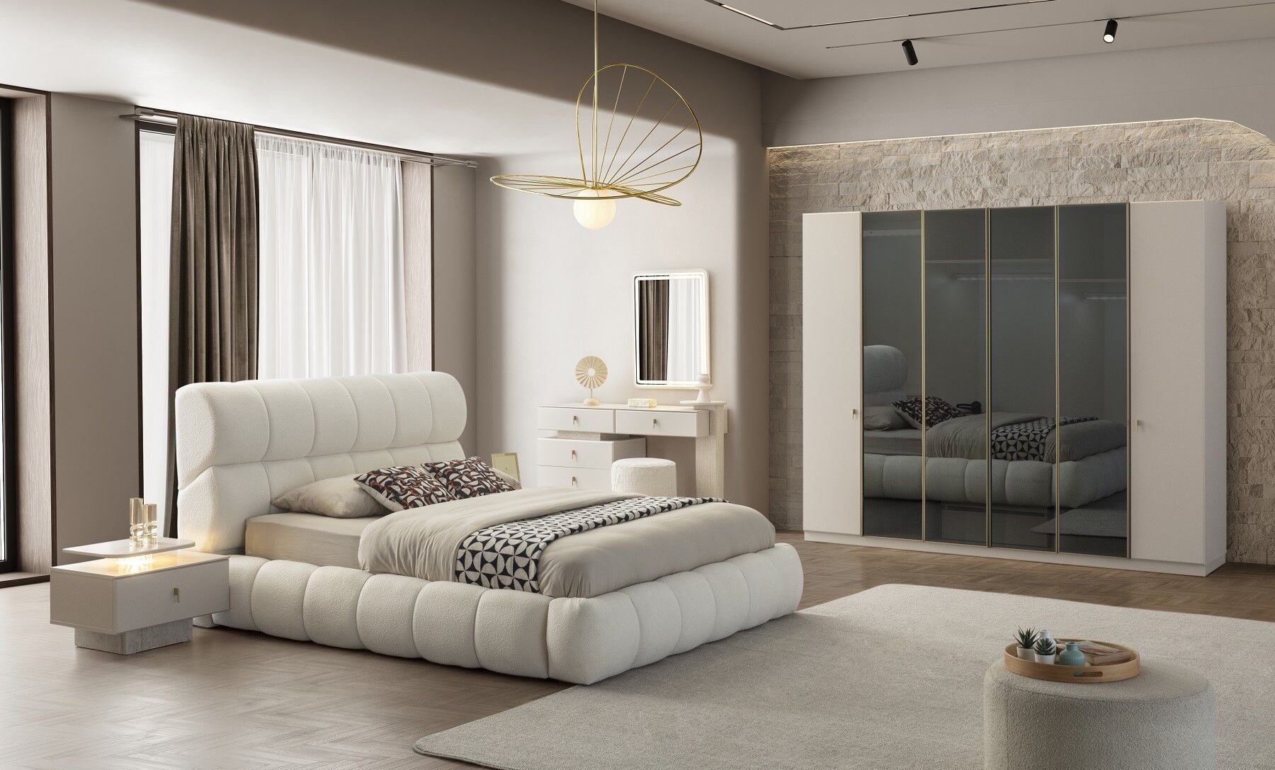 Tetra Yatak Odası - Bazalı