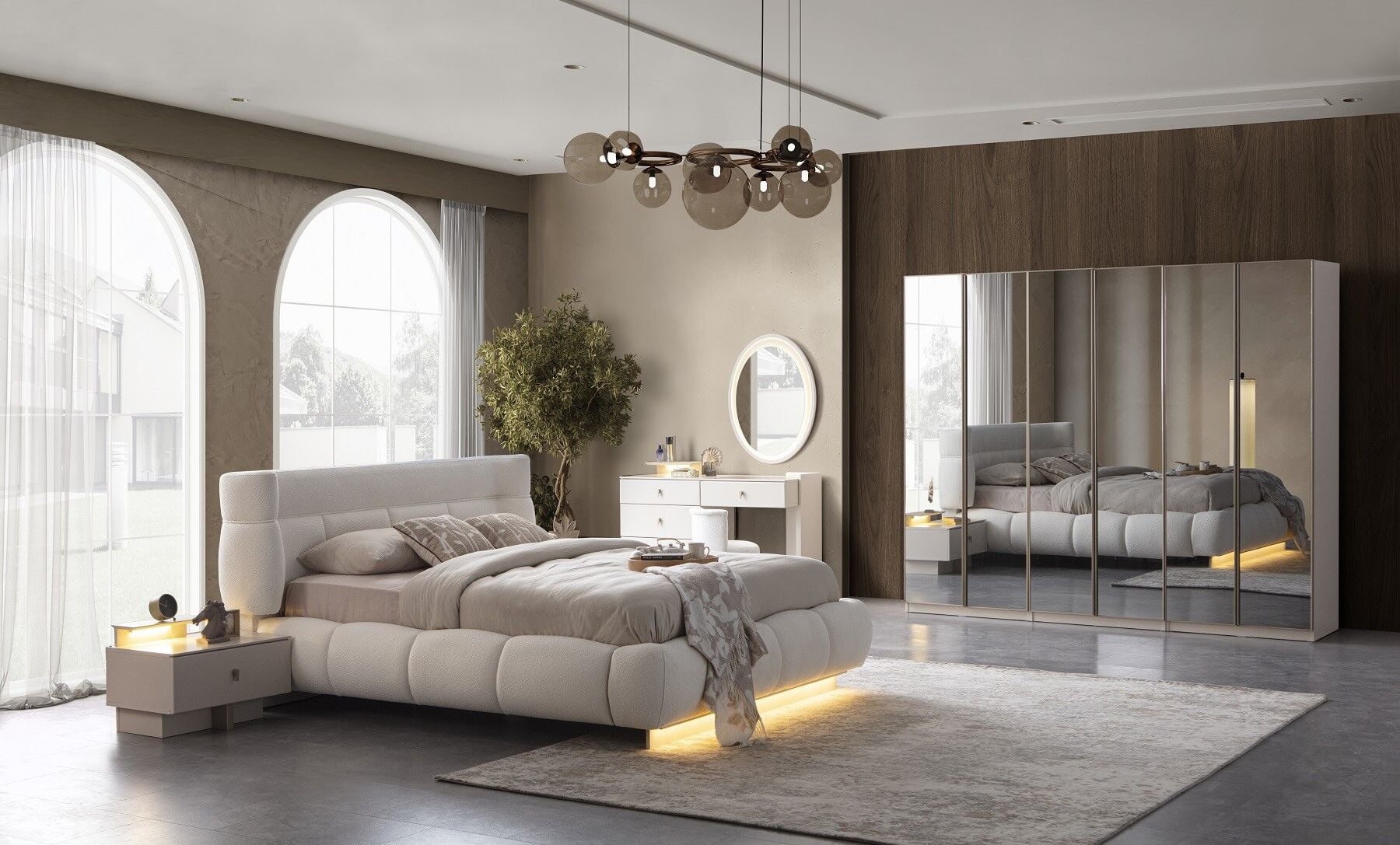 Bonje Yatak Odası - Bazalı