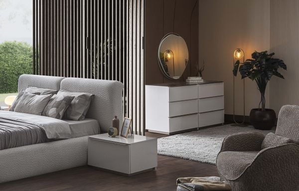 Noble Bazalı Yatak Odası